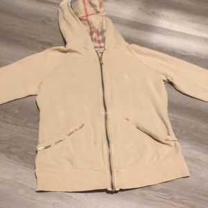 Burberry zip up glitter
